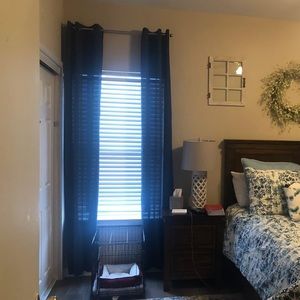 Sold Navy blue curtains